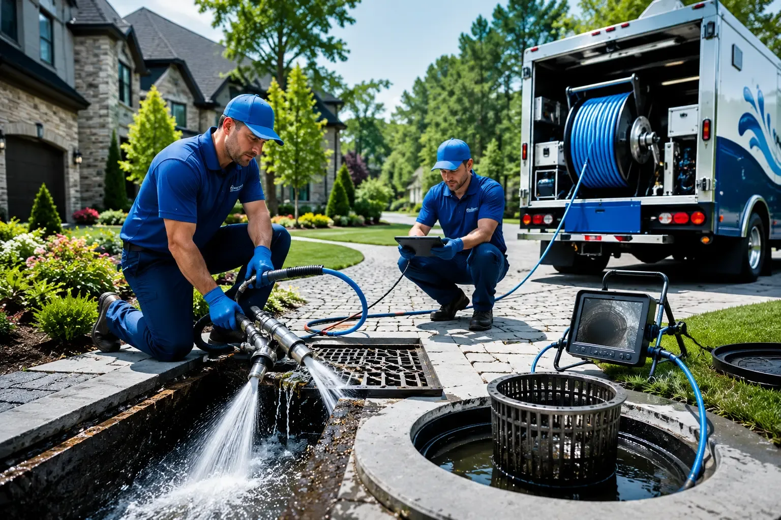 Local outdoor drain cleaning professionals in Hinkle, KY